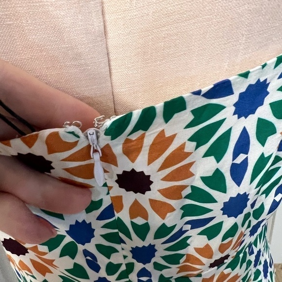 SAM EDELMAN New floral sheath spaghetti strap summer mini dress - Picture 9 of 16